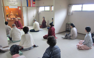 第3期特別瞑想会の様子